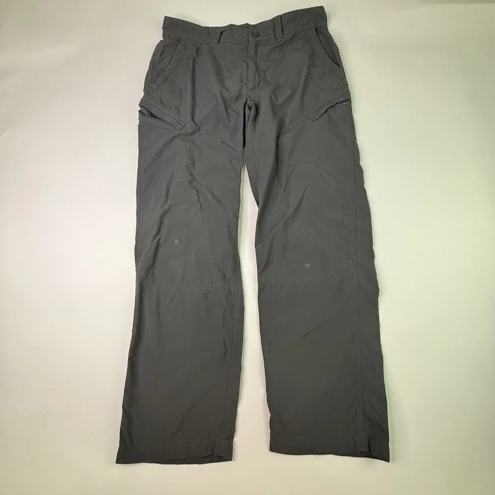 The North Face Convertible Pants Mens 34x28‎ Gray Hiking Outdoor FAIR CONDITION